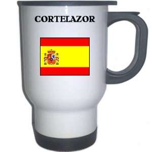  Spain (Espana)   CORTELAZOR White Stainless Steel Mug 