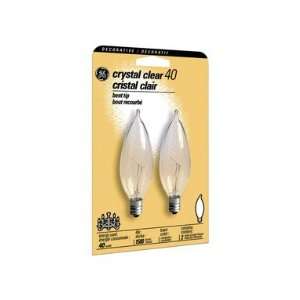  GE 40Cac Cl Cand Base Bulb   Cd   1 Pack