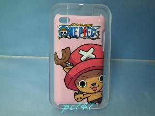 One Piece 5 Hard Cover Case for iPod Touch 4th w/GIFT  