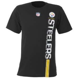   Reebok Mens Pittsburgh Steelers Power Left T shirt