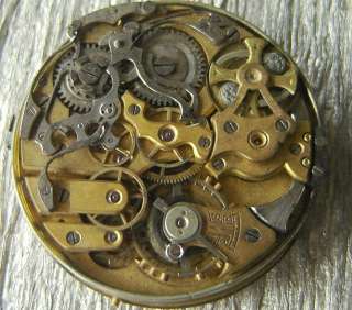 MOVEMENT REPEATER CHRONOGRAPH POCKETWATCH  