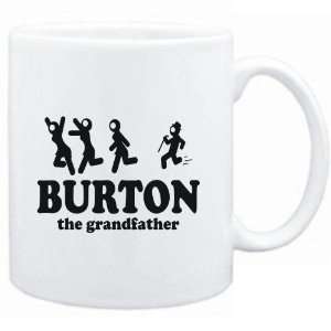  Mug White  Burton the grandfather  Last Names Sports 