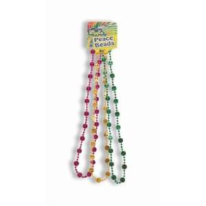  Hippie Peace Beads 3 Pc Pack Arts, Crafts & Sewing