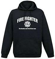 Firefighter Fire Fighter funny Hoodie Hooded sweatshirt  
