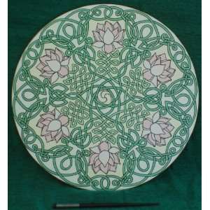  Celtic Lotus Meditation Plate 