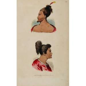  1843 Print Costume Body Art Tattoo People New Zealand 