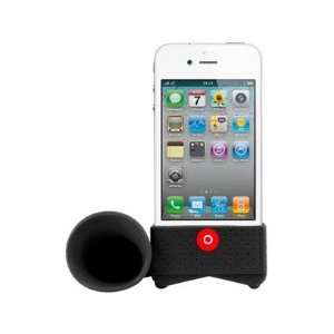   Sound Amplifier Stand Black For Apple iPhone 4 4S Cell Phones