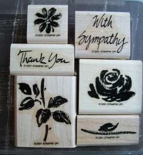 Stampin Up U Pick rubber stamp sets CHEAP Many to choose from  