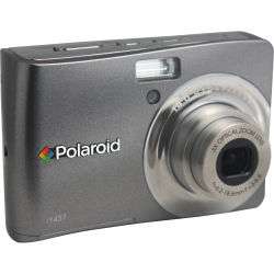 Polaroid i1437 14 Megapixel Compact Camera   LCD   Titanium 