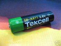 Tekcell SB AA11, 3.6 Volt Size AA Lithium Battery, NEW  