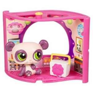   Pet Shop Display & Play Panda with Chinese Takeout Pet Nook Toys
