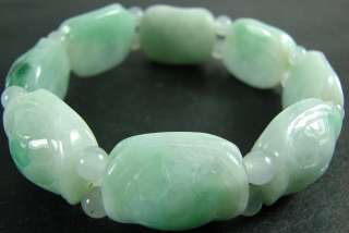 Top Green Natural A Jade Jadeite Turtle Bangle Bracelet B 023A  