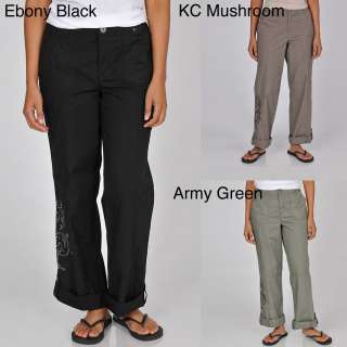 Khakis & Co Studio Womens Convertible Utility Pants  