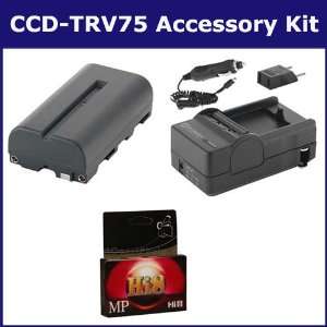Sony CCD TRV75 Camcorder Accessory Kit includes HI8TAPE Tape/ Media 