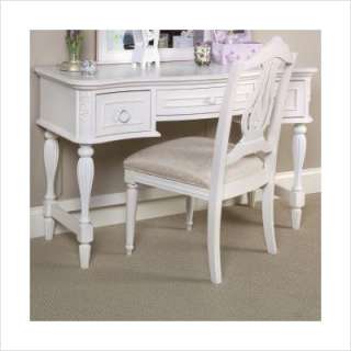   Furniture Reflections Desk / Vanity Chair in Antique White  