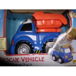  Silverlit Toddler Rescue Vehicle ; Dump Truck with Lights 