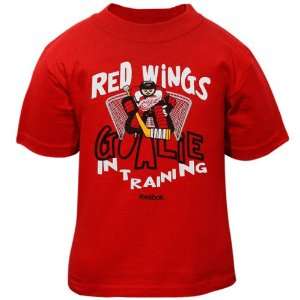  Reebok Detroit Red Wings Infant Goalie in Training T Shirt 