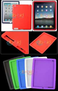 Silicone Cover Skin Case for Apple iPad 2 2G 2nd Gen  