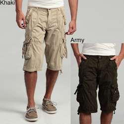 Twice Mens Military Cargo Shorts  