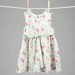 Laura Ashley Infant Girls Floral Pique Dress  