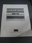 Service Manual SANSUI 7000 Solid State AM/FM Stereo Tuner Amplifier 