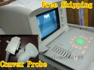   digital Portable diagnose Ultrasound Scanner machine convex probe USB