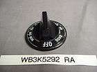 WB3K5292 RANGE OVEN KNOB GE USED PART fa