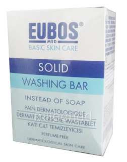 EUBOS 125G SOLID WASHING BAR SOAP PERFUME FREE  