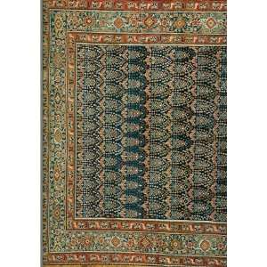  8x13 Hand Knotted Malayer Persian Rug   88x134