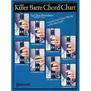  Killer Barre Chord Chart (0073999398106) Chris 