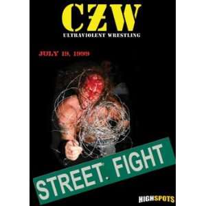    Czw  Combat Zone Wrestling  Street Fight DVD R Movies & TV