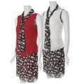 Adi Designs Womens 3 piece Sleeveless Skirt Set