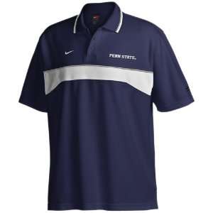  Nike Penn State Nittany Lions Navy Field Day Polo Sports 