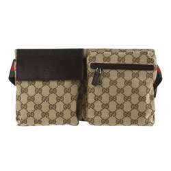 Gucci Jacquard Guccissima Logo Waist Bag Belt  