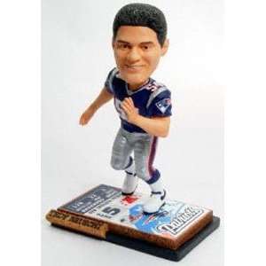  Tedy Bruschi Ticket Base Forever Collectibles Bobblehead 