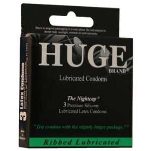  Ribbed Lubricated Condoms 3 Pack