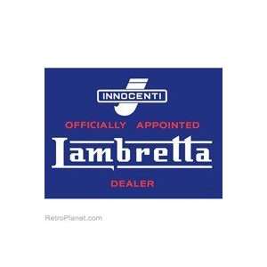  Lambretta Dealer Magnet