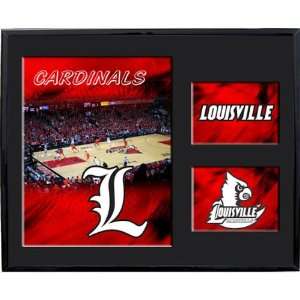  Louisville cardinals Basketball 11 x 14 Framed Wall Art 