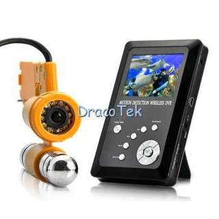 Professional Underwater CCD Video Camera with Wireless monitor and DVR 