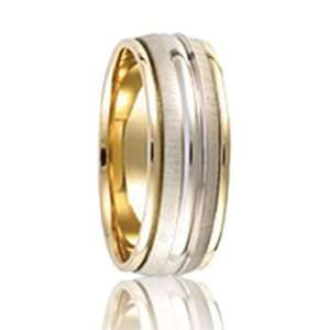   Step Anniversary Wedding Band Traditional Fit Ring (Size 9) Jewelry
