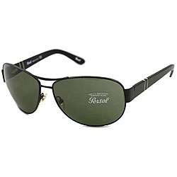 Persol PO 2301 Mens Black Aviator Sunglasses  