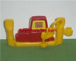 Fisher Price Little People Red GAS PUMP Fence Piece  