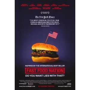 Fast Food Nation (2006) 27 x 40 Movie Poster Style A 