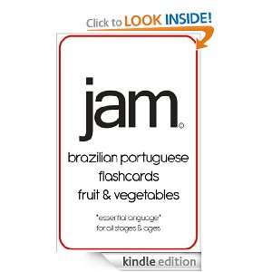 JAM Brazilian Portuguese Flashcards   Fruit & Vegetables (Portuguese 
