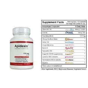 Apidexin (1111mg Capsules) (1 Bottle) 