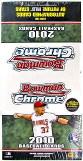2010 Bowman Chrome Baseball Rack Pack Box (18 Packs)  