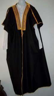 Arabian Islamic Bisht Thobe Thoub Jubba, Sheik Dress Cloak Imam Islam 