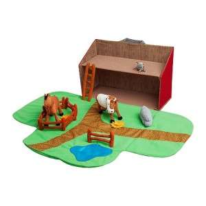   Kids Farmhouse Animals Soft Toys Play 13pcs Cow Horse Cat  