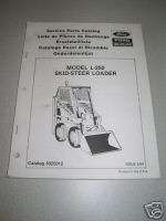 New Holland L250 / L 250 Skid Steer Loader Parts Manual  
