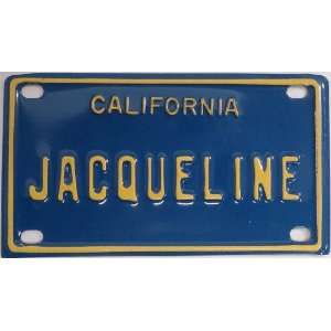    Mini Personalized California License Plate 